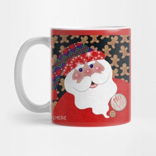 Santa and Gingerbread Cookies Mug